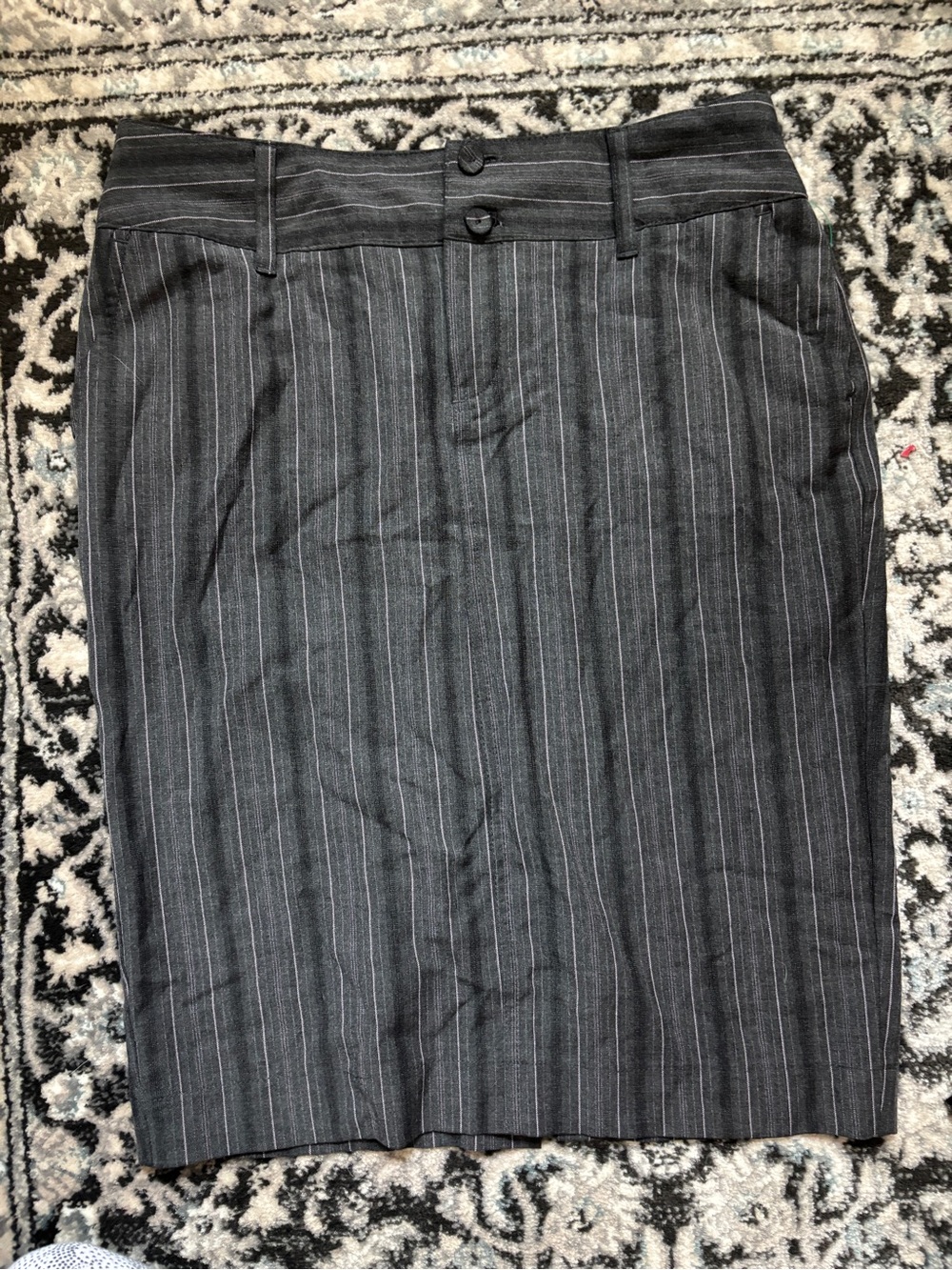 Vintage Old Navy lowrise pinstripe Pencil skirt